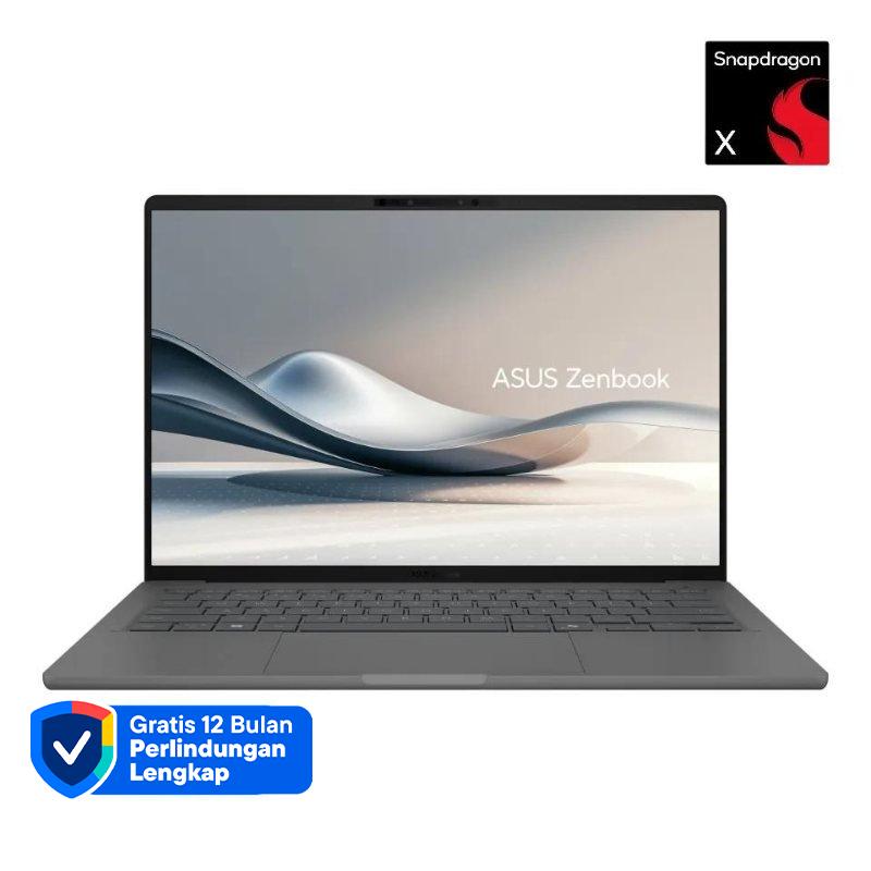 ASUS Zenbook A14: Laptop 14 WUXGA dengan Snapdragon X X126100, 16GB RAM, SSD 512GB, dan Touchscreen, Ideal untuk Profesional dengan Mobilitas Tinggi