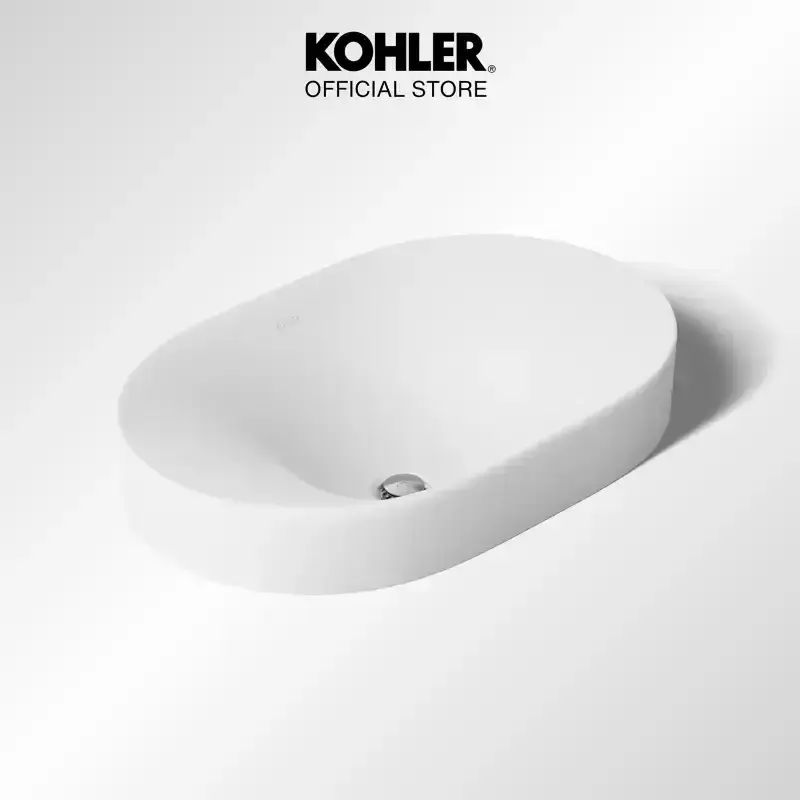 Promo Kohler Chalice Sleek Wastafel Vessel Lavatory Oval With
