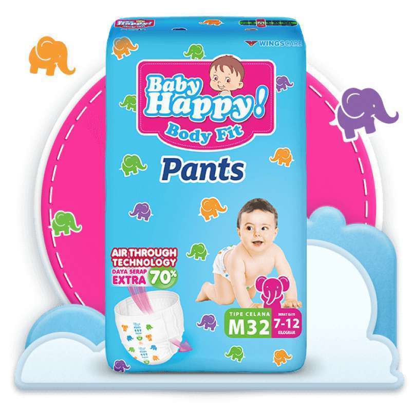 Popok Bayi Merk Pampers Newborn Promo Baby Happy Pants