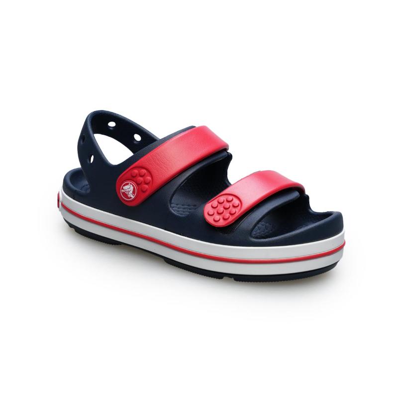 Crocs Kids Crocband Cruiser Sandal K Sandals Navy/Varsity Red (209423-4OT)