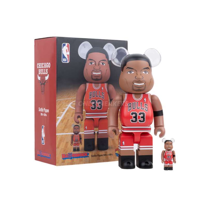 Jual Bearbrick Scottie Pippen Chicago Bulls 100% & 400% (100