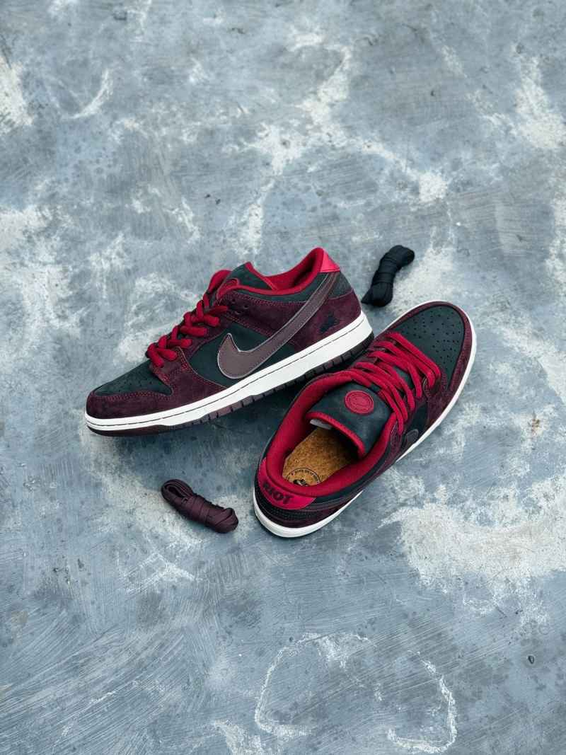 Low Pro Black And Red Sb Dunks Nike SB Dunk Low Riot Skateshop