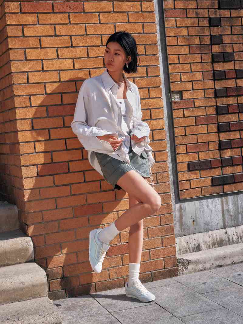 【VANS】SUPER LOWPRO HINT OF MINT 国内発送 a-dot_vn-vn000d83izq