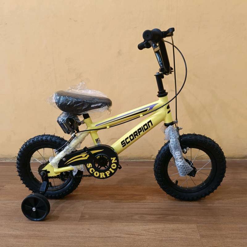 Promo Sepeda Anak Scorpion Bmx 12 Inch U-brake Diskon 15% Di