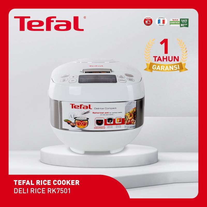 Jual Tefal Deli Rice RK7501 Rice Cooker di Seller Tefal Official