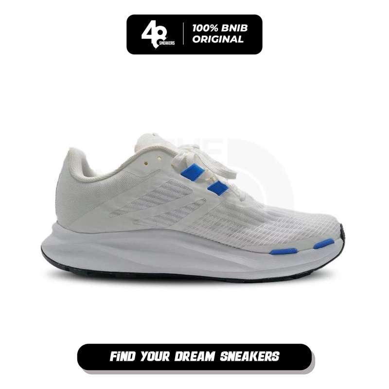 Sepatu Lari Pria The North Face Vectiv Eminus Trail Running 'White Blue'  (NF0A4OAWOD5-105) Original