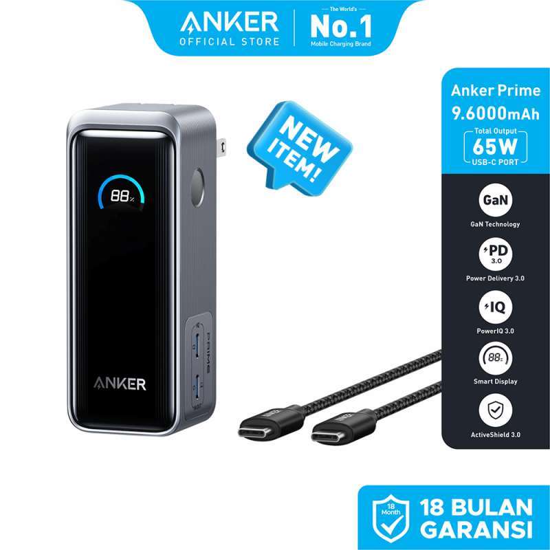 Anker Prime Power Bank （Anker Prime Power Bank (9600mAh