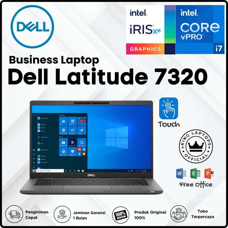 Promo Laptop Dell Latitude 7320 Core I7-gen 11 RAM 16gb 1tb