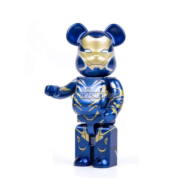 MEDICOM TOY - BE@RBRICK IRON MAN RESCUE SUIT 100％&amp;400% Medicom BE@RBRICK BE@RBRICK IRON MAN RESCUE SUIT 100％ 400