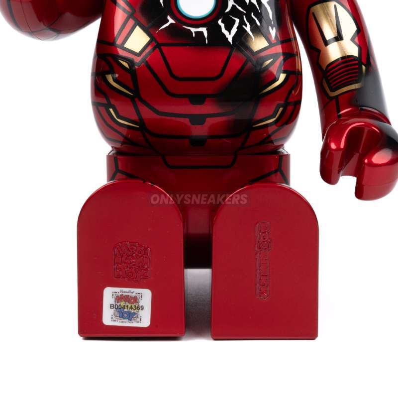 Jual Bearbrick X Marvel Iron Man 3 (iron Man Mark Vii Damage