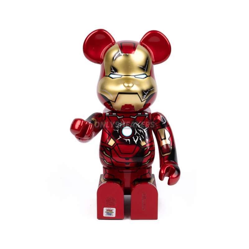 Jual Bearbrick X Marvel Iron Man 3 (iron Man Mark Vii Damage Ver