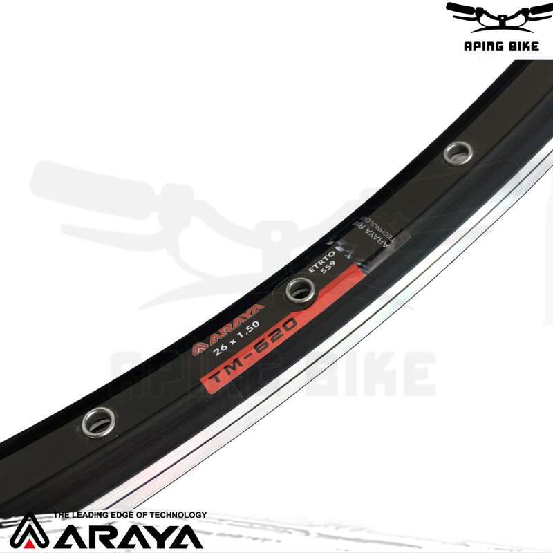 Promo Velg Alloy Araya Tm-620 26 Inch Rims Untuk Sepeda Fixie Roadbike ...