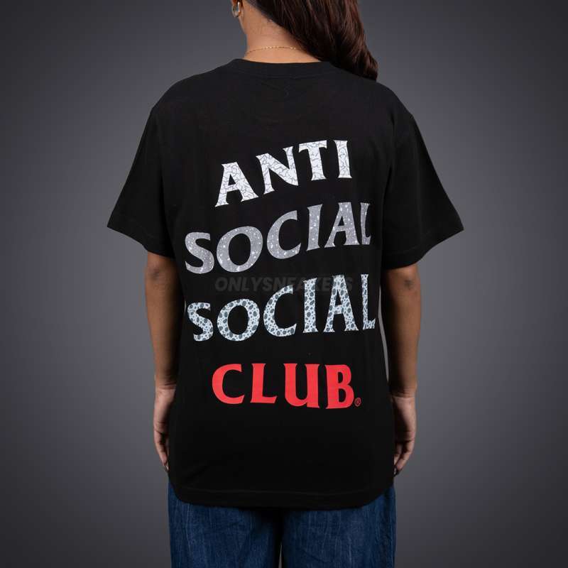 Jual Anti Social Social Club 99 Retro Iv Black Tee Di Seller