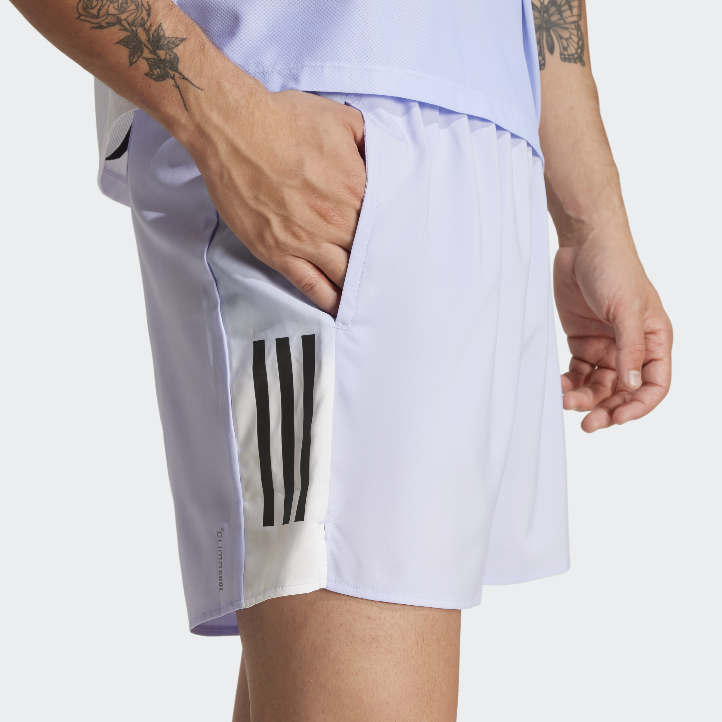 adidas Men Running Shorts Own The Climacool Colorblock Celana Lari Pendek  Pria inch [JP0824]