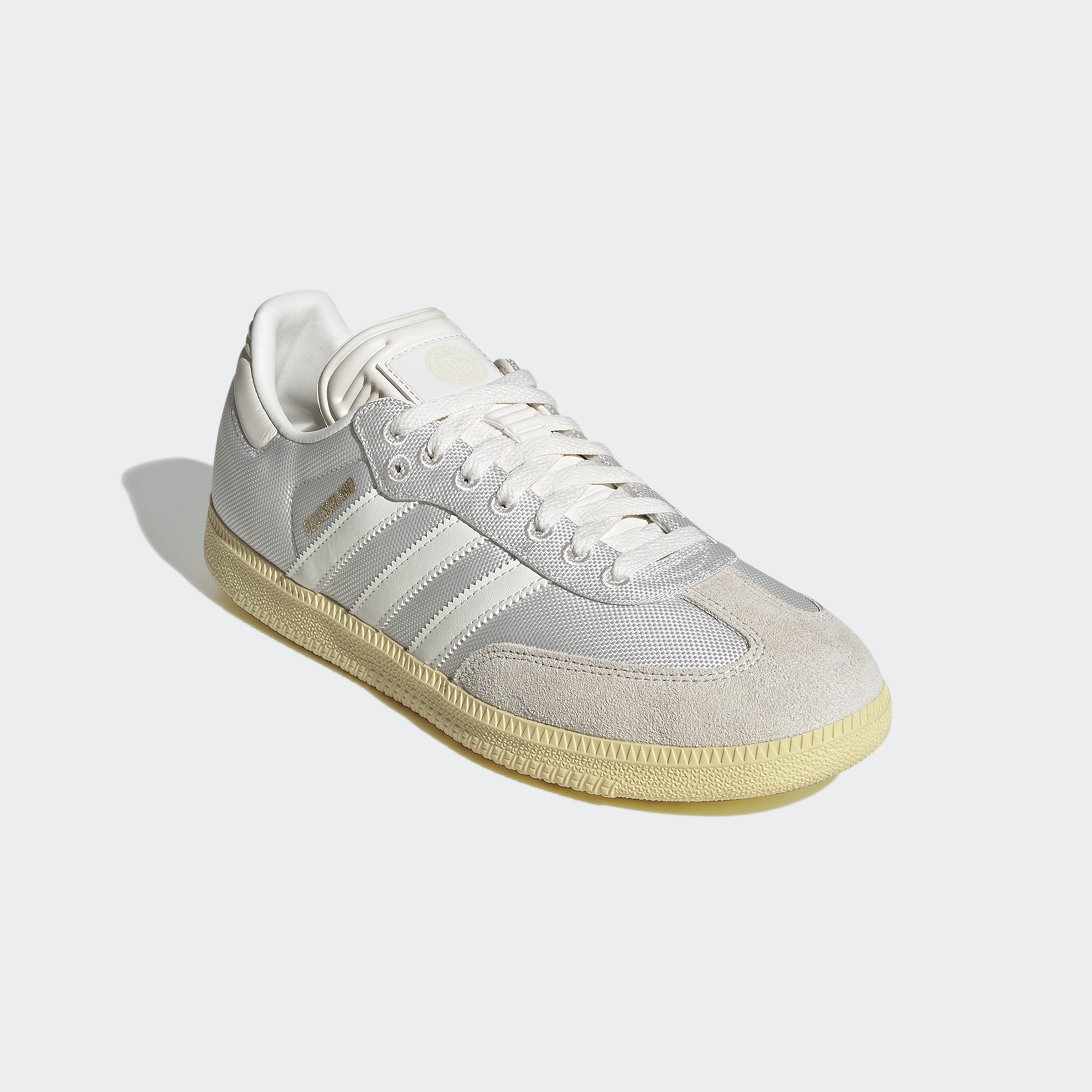 adidas gazelle silver green womens Adidas x NAKED x Maha Samba MN Shoes – Extra Butter main image 0