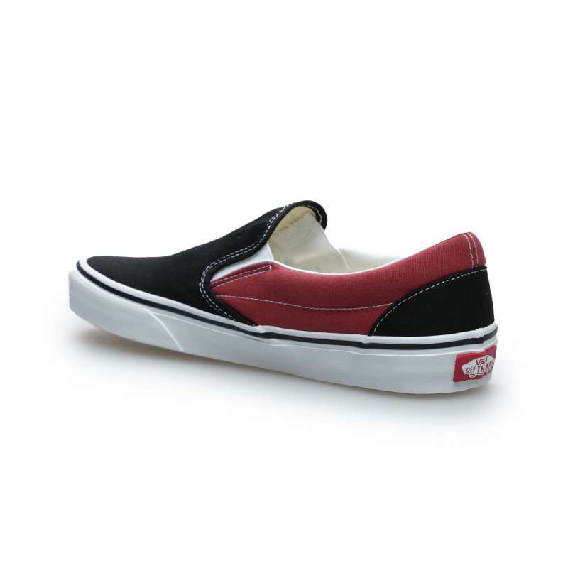 Vans Shoes Vans Ochre Slip On Vans Classic Slip-On 2-Tone Red - Main Image