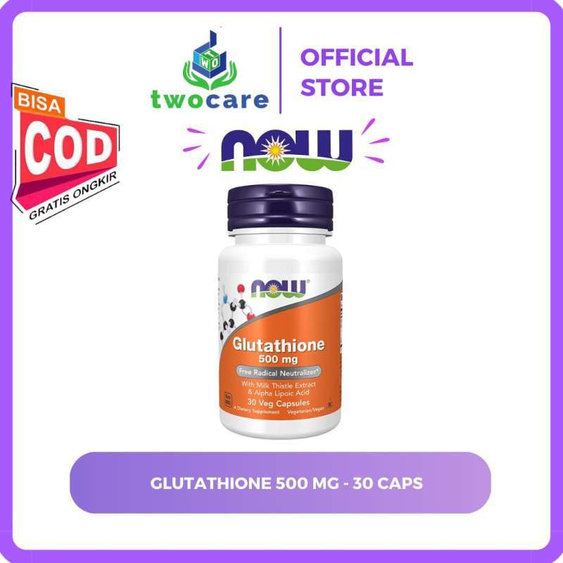 now glutathione price NOW Glutathione Supplement, 500 mg, 30 Veg Capsules, Detoxification, Immune  Support main image 0