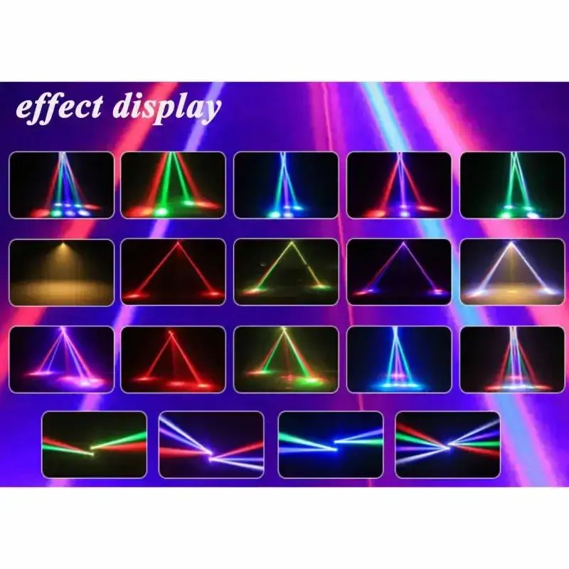Jual Gvt Lampu Sorot Led Laser Rgbw - Cahaya Meriah Untuk Pesta, Efek ...