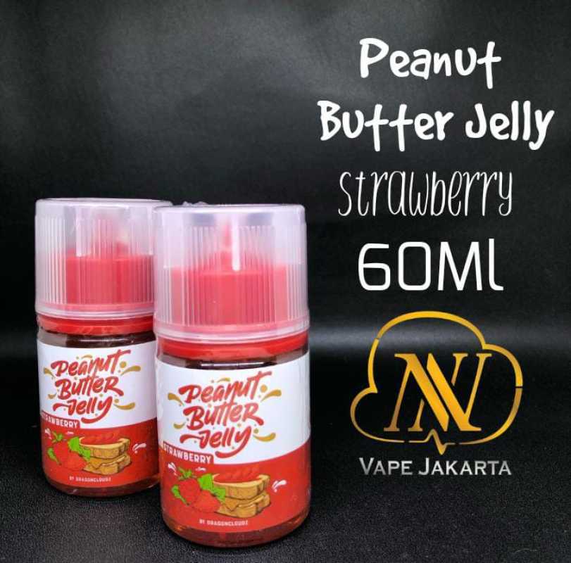 Jual Dragon Cloudz Peanut Butter Jelly V1 Strawberry 60ml Di Seller Nnvape  - Cengkareng Barat, Kota Jakarta Barat | Blibli