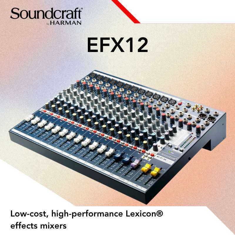 Jual Soundcraft Mixer Efx 💯 Harga Murah & Kualitas Terbaik April 2026