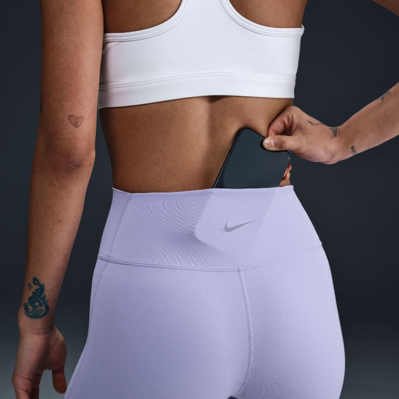 NIKE Women Training One Seamless Front High-Waisted Full-Length Leggings  Celana Fitness Wanita [HJ9196-533]