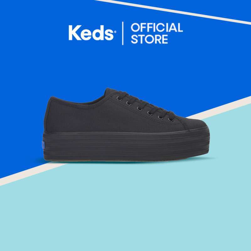 Sneakers Womens Ked Platform Sneakers KEDS Women Triple Up Canvas