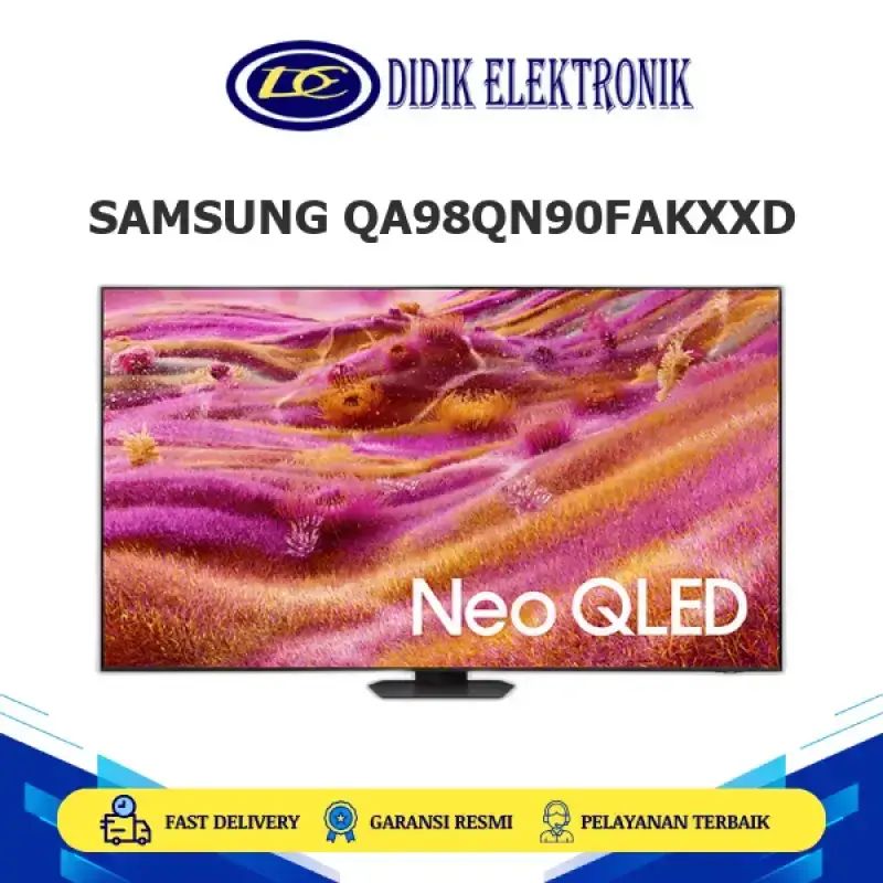 Promo Samsung 98qn90f Smart Tv 98 Inch Neo Qled 4k Hdr Dolby Atmos Ai ...