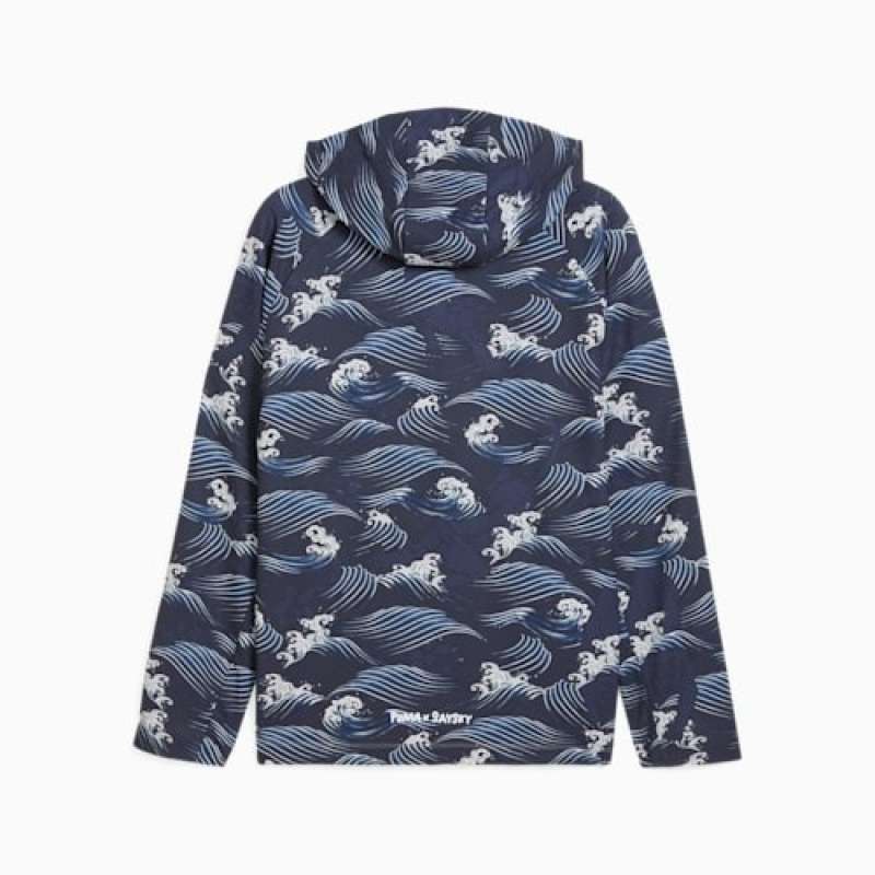 Promo Puma X Saysky Unisex Running Jacket Aop [52695916] Diskon 30