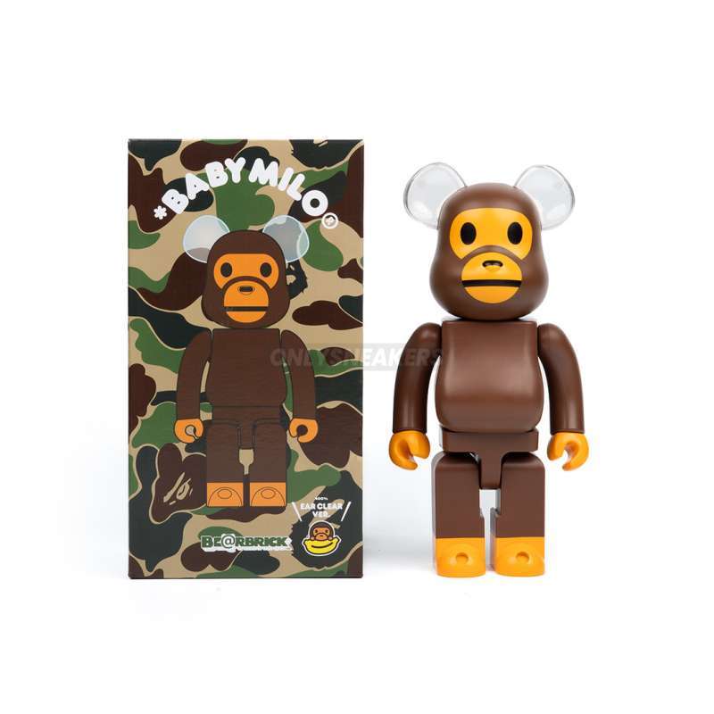 BE@RBRICK BABY MILO EAR CLEAR 400％ ×2 Bearbrick Baby Milo 400% Ear Clear Ver. - US