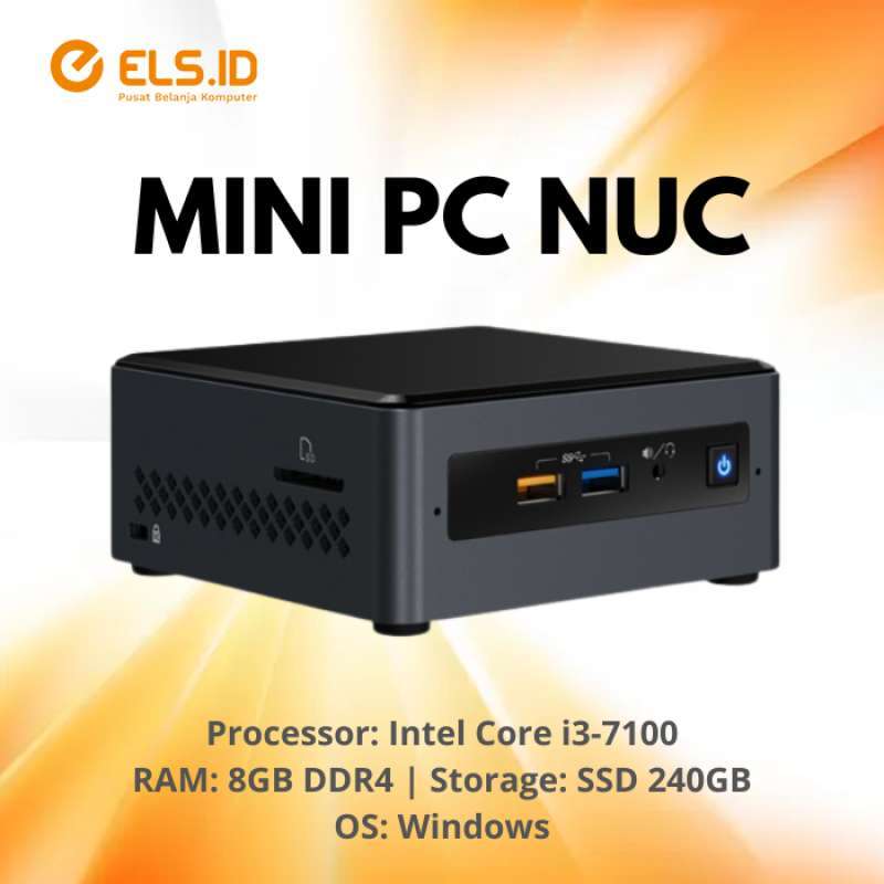 Promo Mini Pc Intel Nuc I3-7100 8gb Ssd 240gb Windows Diskon