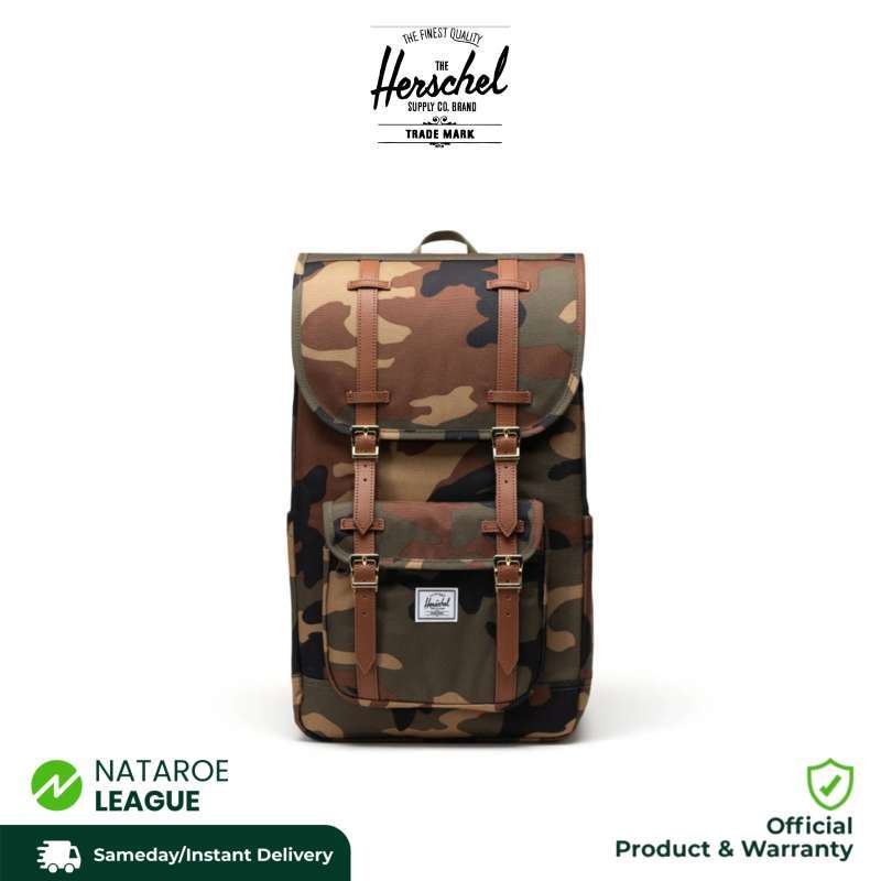 Woodland Camo Little America Youth Backpack HERSCHEL Little