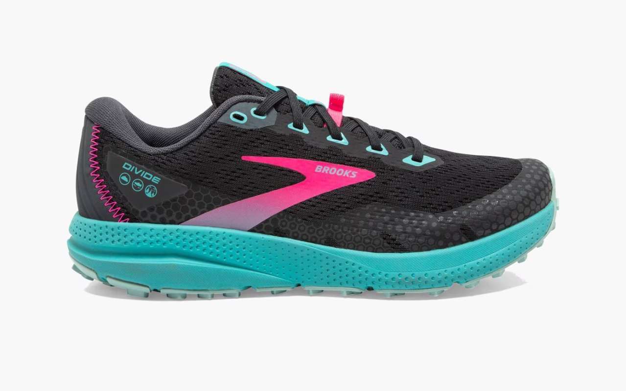 Divide Brooks Cascadia Womens Pink Trail Shoe Brooks Cascadia