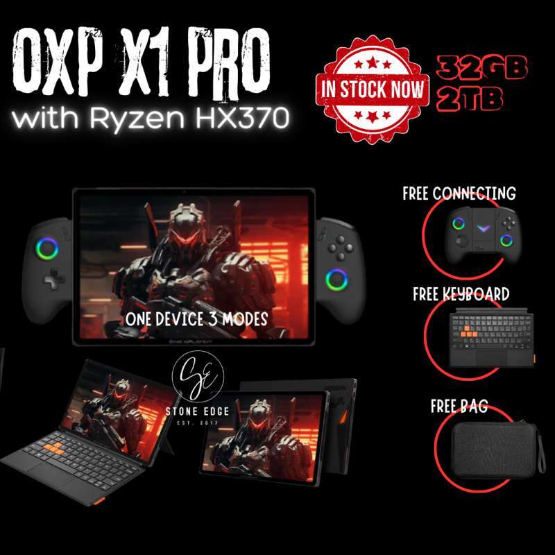 OneXPlayer X1 Pro OXP X1 PRO Ryzen AI HX 370 X1 2025 Laptop PC  Handheld Gaming 3in1 inch Game Console