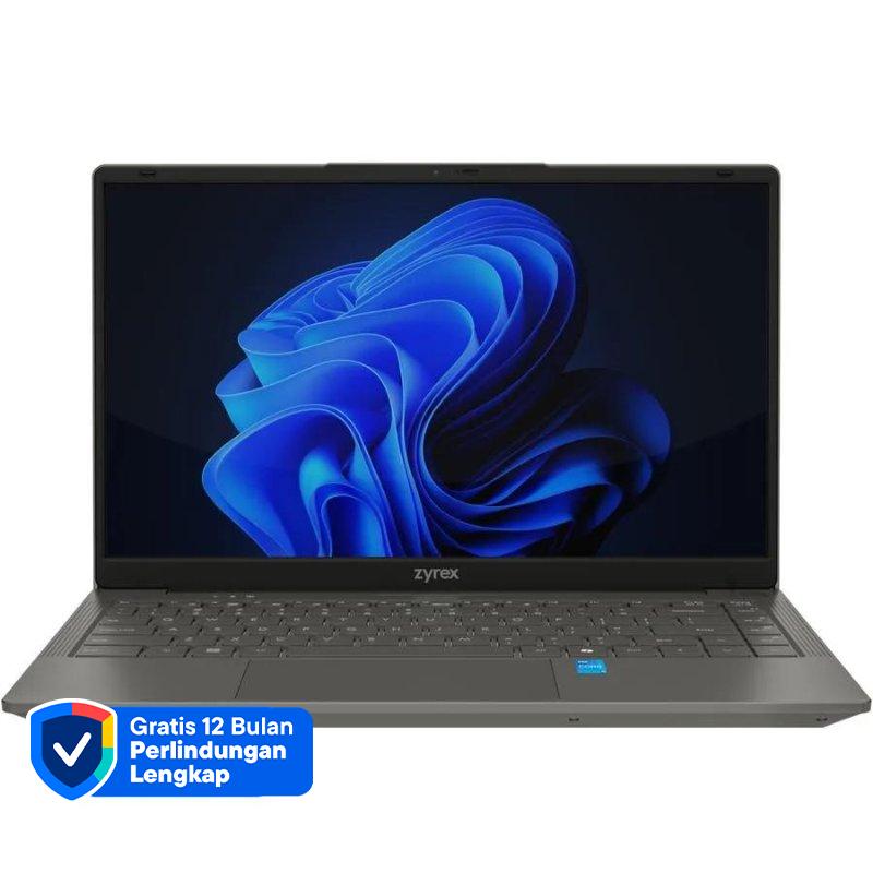 Zyrex Blaze Notebook dengan Intel Core i5, 16GB RAM, dan SSD 512GB, Layar FHD 14, Desain Tipis. Ideal untuk Multitasking Harian dan Produktivitas