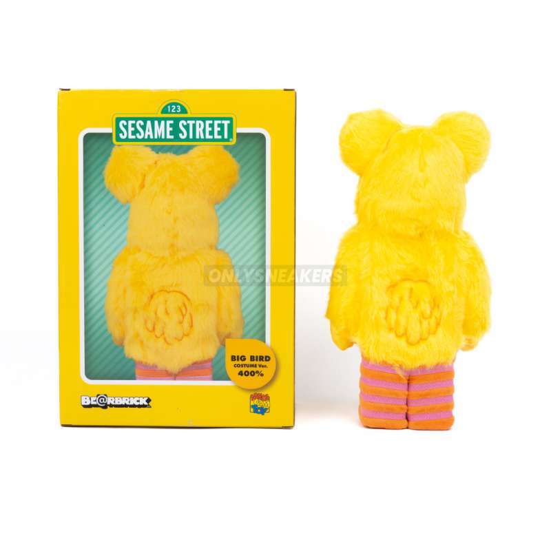 Jual Bearbrick X Sesame Street Big Bird Costume Ver. 400% Di