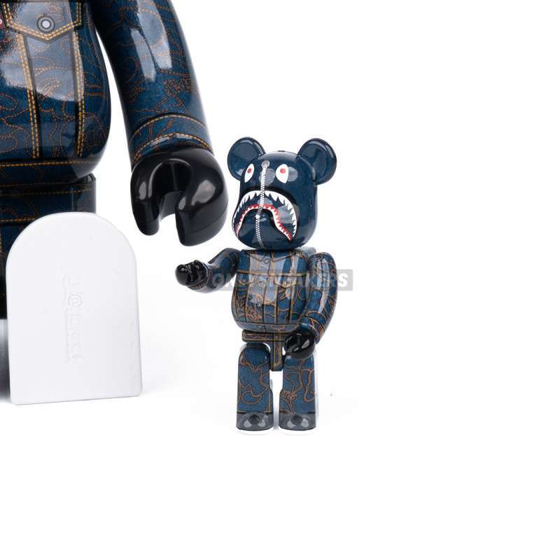 Jual Bearbrick X Bape X Levi's 100% & 400% Di Seller Onlysneakers