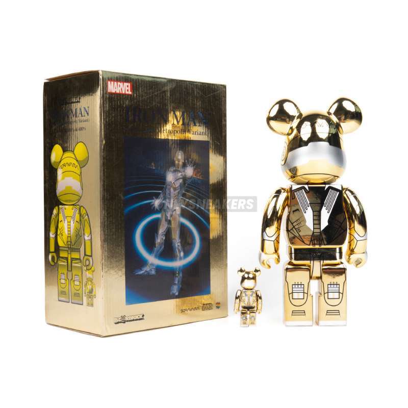 訳あり商品BE@RBRI CK SORAYAMA IRONMAN REVERSE MEDICOM TOY - BE@RBRICK SORAYAMA IRONMAN REVERSE 1000％