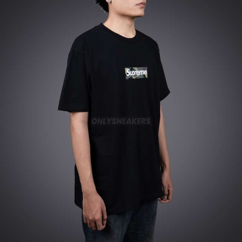 SUPREME FW23 BOX LOGO BLACK TEE