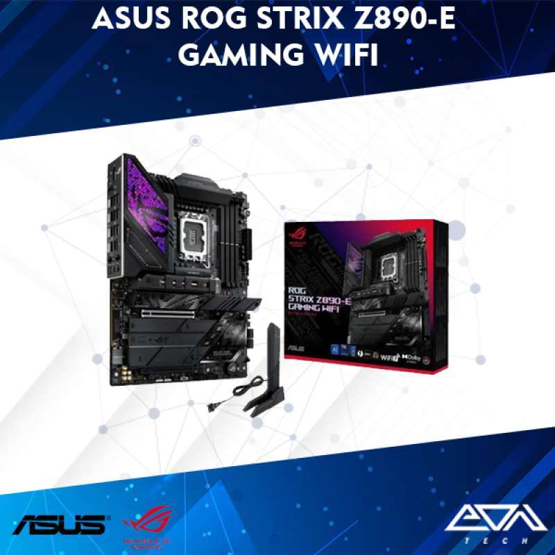 Jual Asus Rog Strix Z890-e Gaming Wifi Motherboard Ddr5 Intel Z890