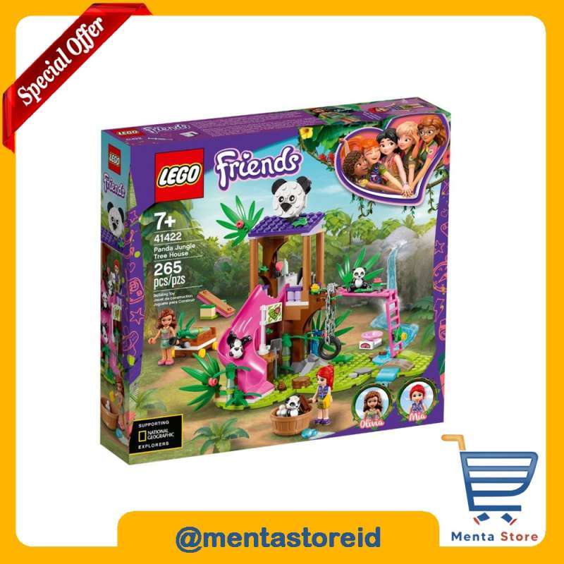 Promo Lego Friends 41422 Panda Jungle Tree House Diskon 31 Di Seller Menta Toys Bolsena Kab. Tangerang Blibli