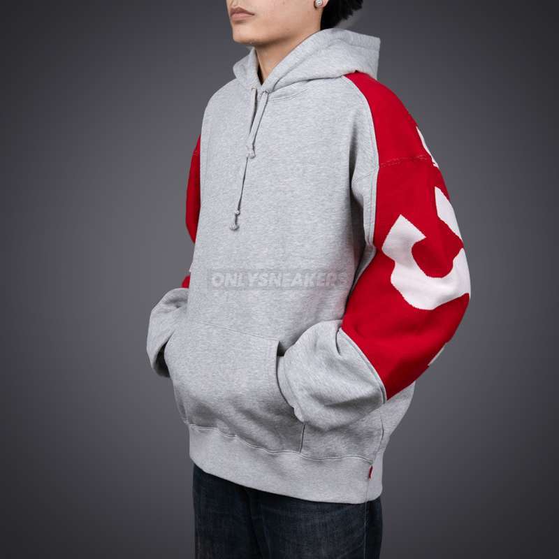 Ppsnabha Supreme S Logo Hoodie Colorblocked SUPREME BIG