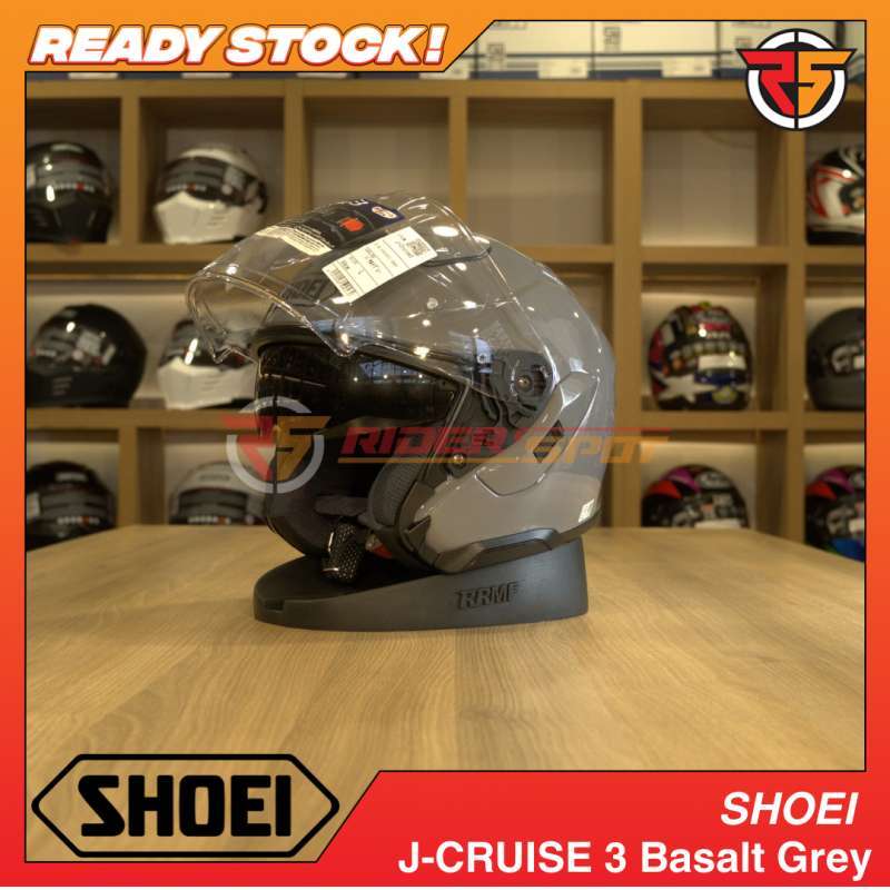 Jual Helm Motor Shoei J-cruise Basalt Grey Half Face Helmet