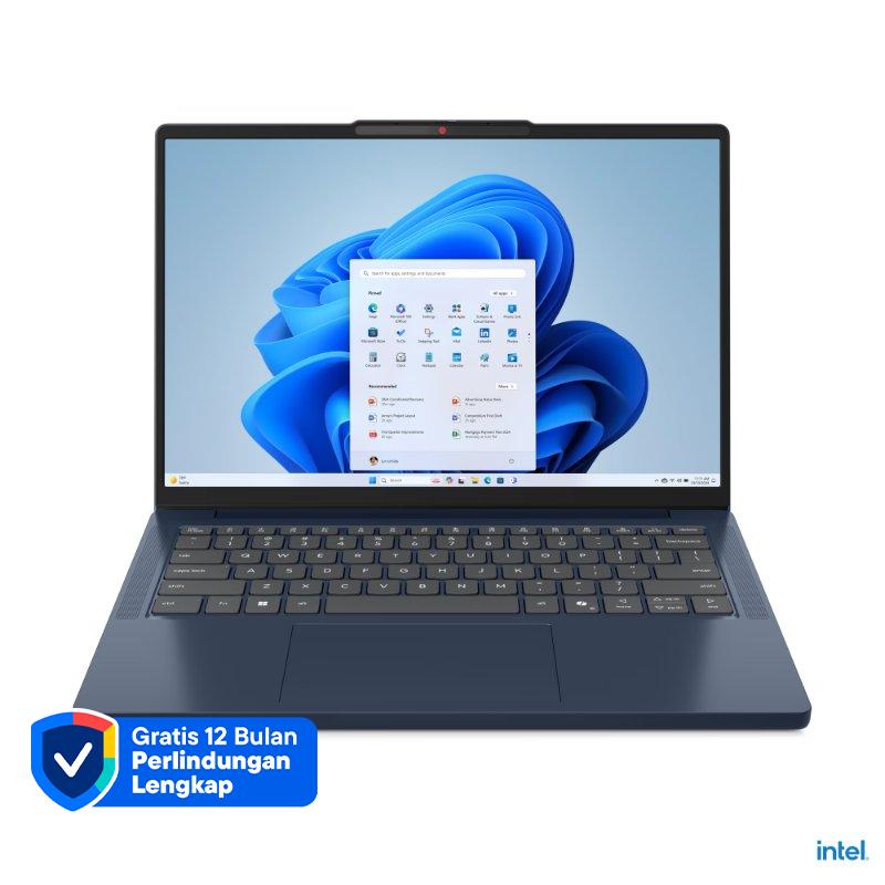 Lenovo IdeaPad Slim 3 Cosmic Blue untuk Kerja dan Hiburan, 14 IPS Anti-glare, SSD 512GB, dengan Dolby Audio, Ringan dan Ideal untuk Profesional
