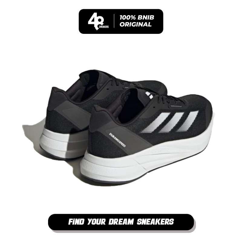 Sepatu Wanita Adidas Duramo Speed Running Core Black (ID9854) Original