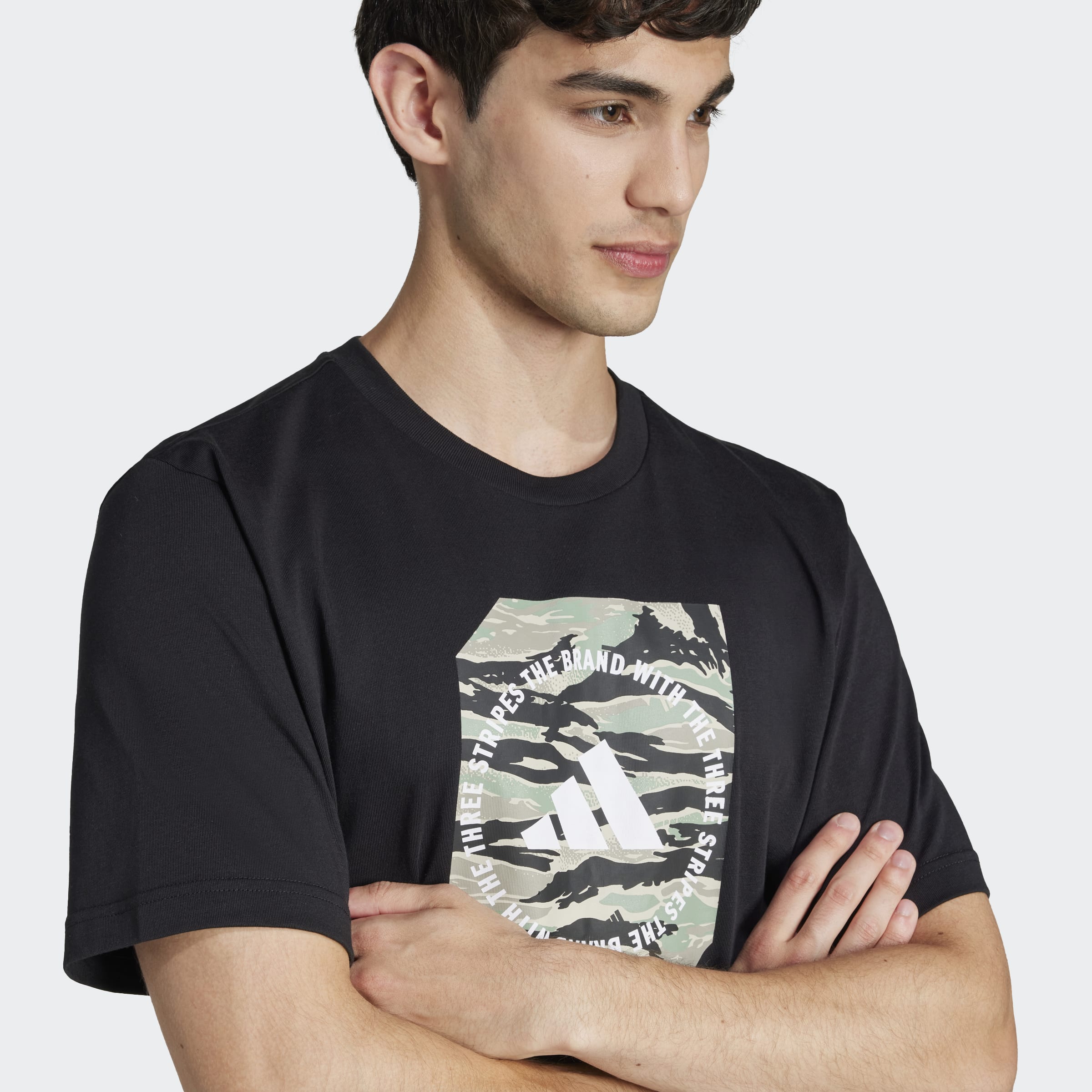 adidas Men T-Shirts M C Camo Box T Baju Pria [JI6764]