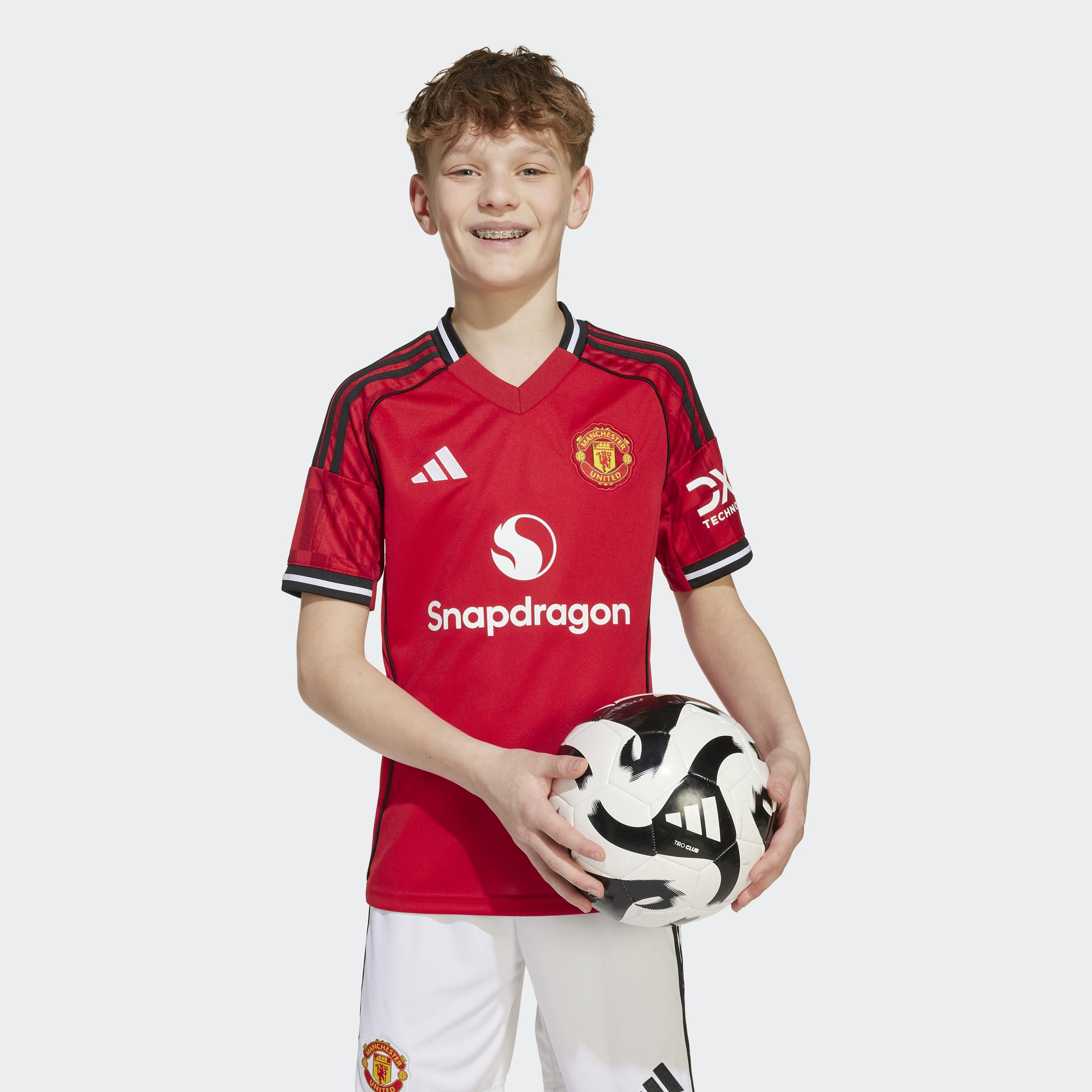 adidas Kids Football Jerseys Mufc H Jsy Y Baju Sepakbola Anak Mufc Red  [JP3013]