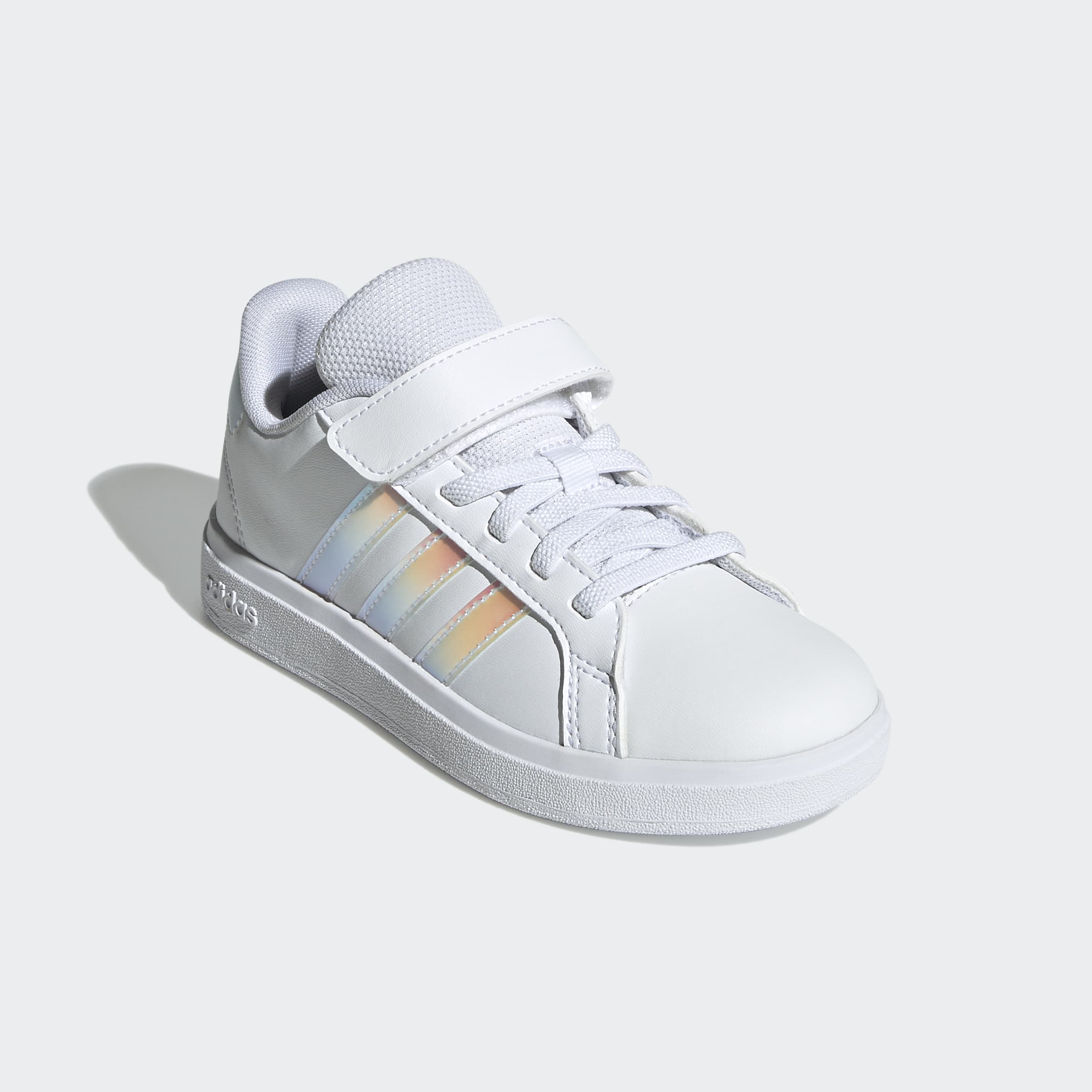adidas Kids Shoes Grand Court El C Sepatu Anak Ftwr White [IE3851]