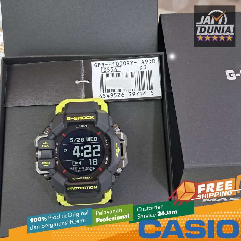 H1000 Harga Casio G Shock Rangeman Rangeman G Shock Gbd H1000