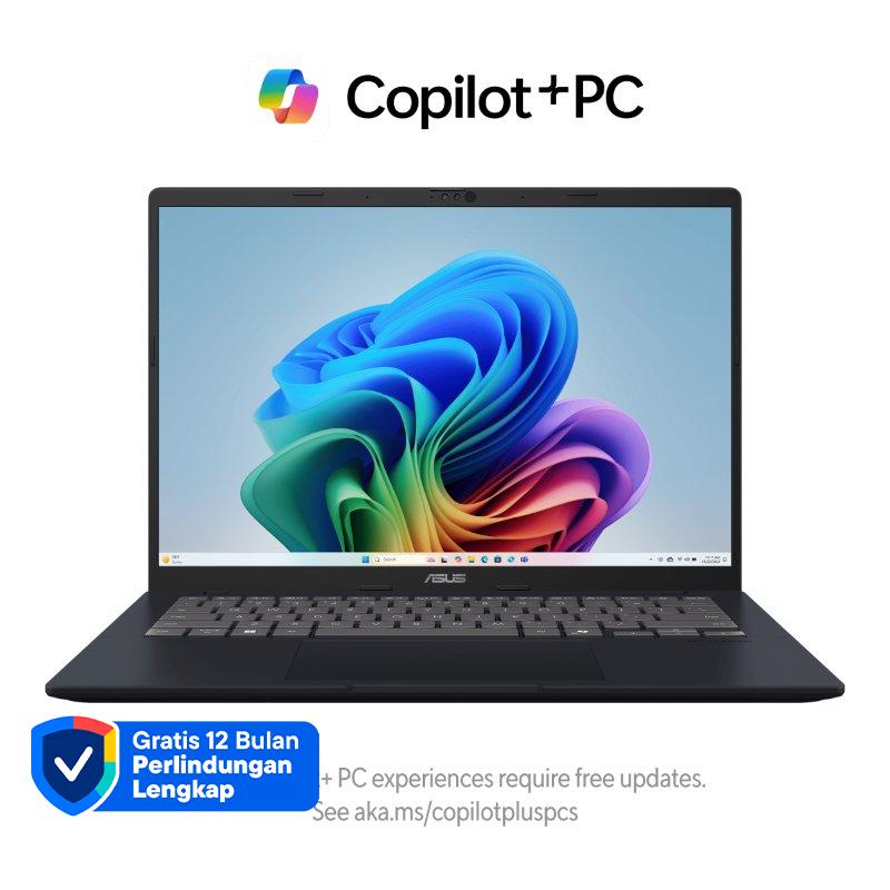 ASUS Vivobook 14 dengan Prosesor Ryzen AI 5 dan SSD 512GB, Layar WUXGA 14, serta RAM 16GB. Ideal untuk Pengguna yang Dinamis dan Modern