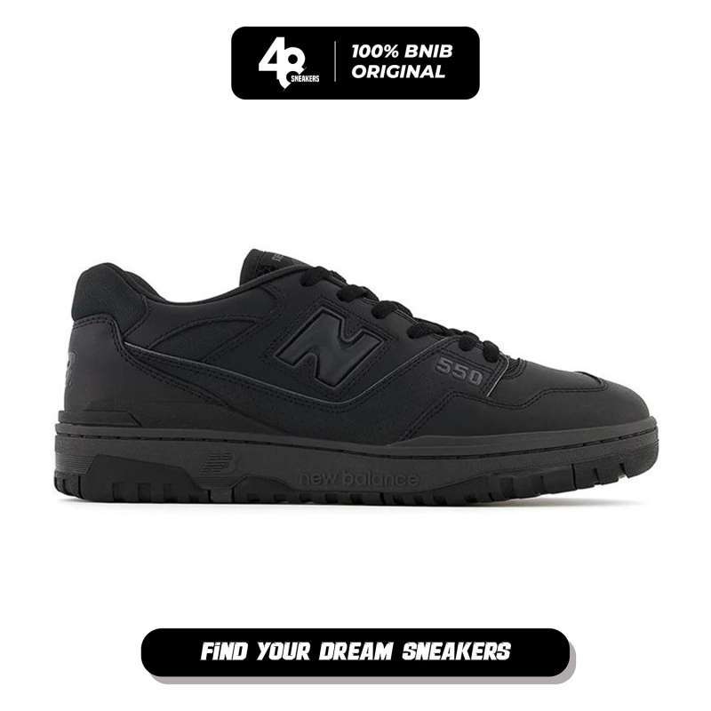 Sepatu Pria New Balance 550 Triple Black (BB550BBB) Original